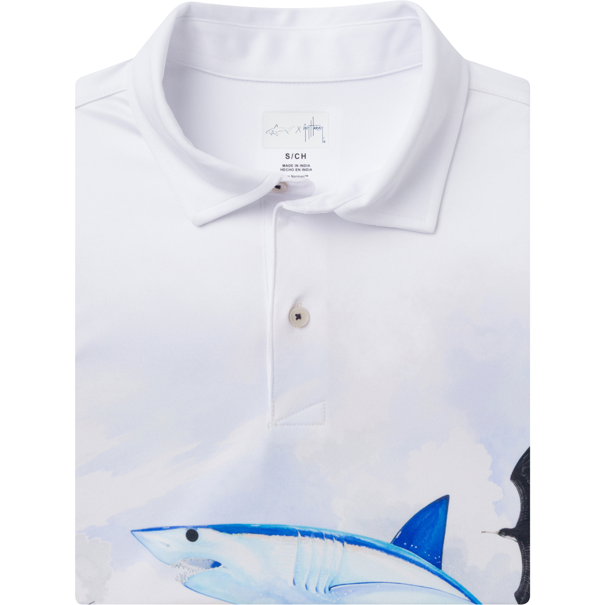 Ocean Unleashed Guy Harvey Polo - Greg Norman Collection