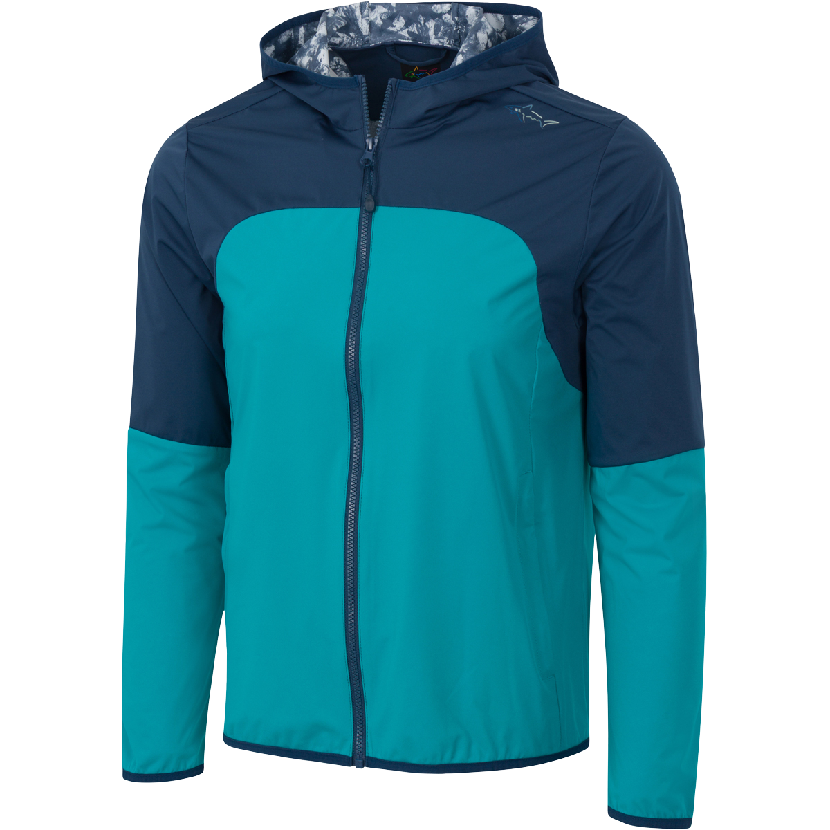 Tropical Jacquard Quarter Zip