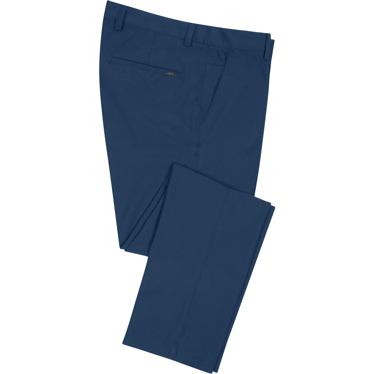 Greg Norman Collection Men's ML75 Microlux Stretch Shark Pants in Dark Navy, Polyester/Spandex/Spandex Woven
