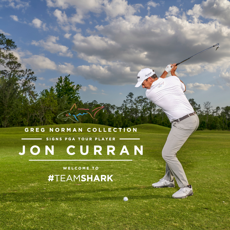 Greg Norman Collection Adds Jon Curran To Tour Roster Greg Norman