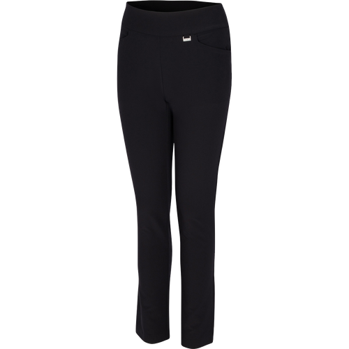 Perfect Black Pants - The Thompson Matte Suede Stretch Pant