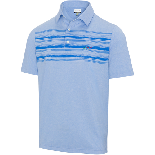 Engineered Wave Stripe Polo - Greg Norman Collection