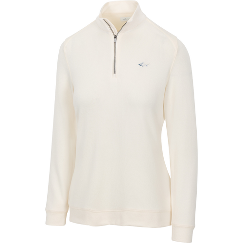 Women's Cozy Shark Quarter Zip - Greg Norman Collection