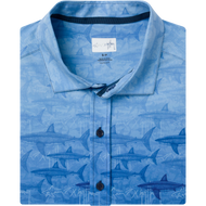 Shark Fade Guy Harvey Dress Shirt