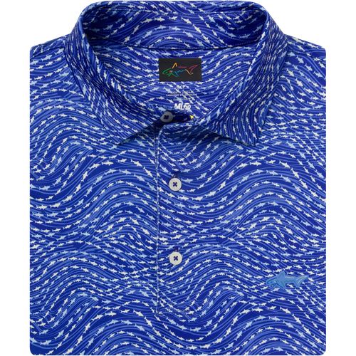ML75 Shark Surge Polo - Greg Norman Collection