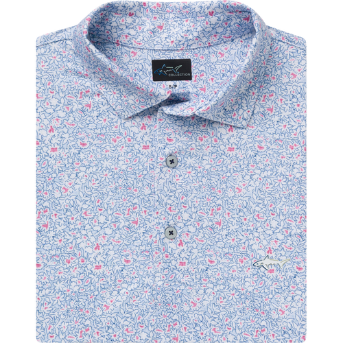 ML75 Heritage Garden Mesh Polo - Greg Norman Collection ML75 Heritage Garden Mesh Polo - Greg Norman Collection