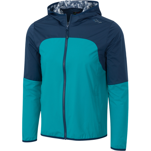 Tropical Jacquard Quarter Zip
