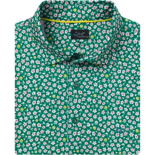 ML75 Georgia Bloom Polo - Greg Norman Collection