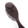 100% Pure Calcutta Wild Boar Bristle Hair Brush, Calcutta Max for Thick or Long Hair, Gentle, Extra Stiff Natural Bristles, Dark Thermo Ash Wood Handle, Made in Europe