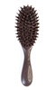 100% Pure Calcutta Wild Boar Bristle Hair Brush, Calcutta Max for Thick or Long Hair, Gentle, Extra Stiff Natural Bristles, Dark Thermo Ash Wood Handle, Made in Europe