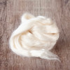 tussah silk wool roving tops