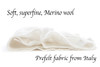 Pure Merino Wool Pre-Felt, Ecru, By the Foot