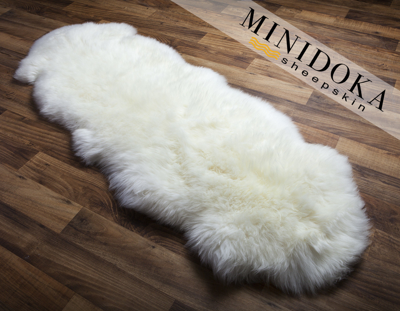 Sheepskin Double Pelt Ivory Rug | Lambskin | New Zealand