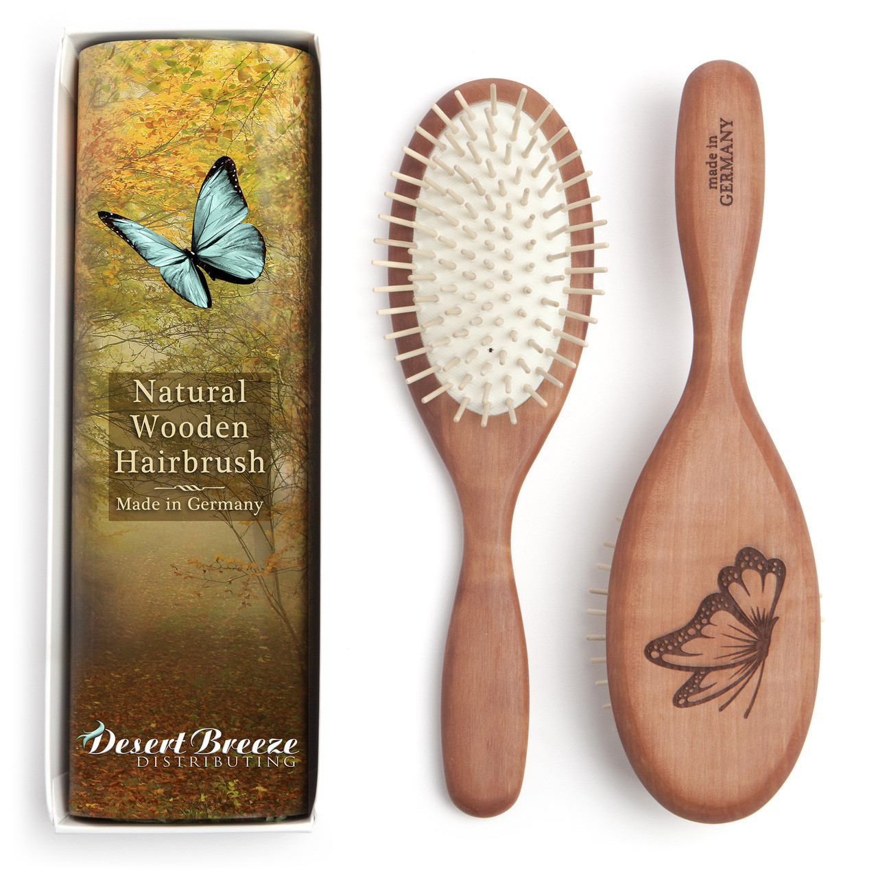 wooden combs and brushes