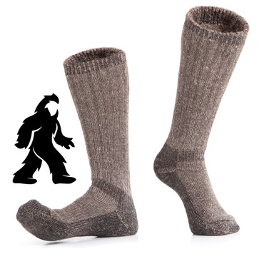 Wildside Wool Alpaca hiking socks outdoor athletic natural made in USA