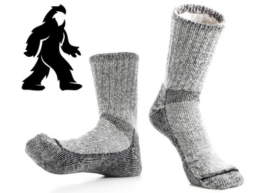 alpaca and merino wool socks for hiking, made in USA