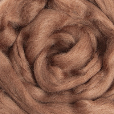 Merino Wool Top — Oak, By the Pound