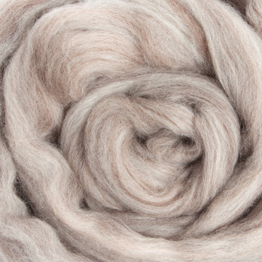 Merino Wool Top — Truffle, By the Pound