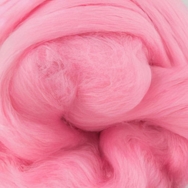 Merino Wool Top — Bubblegum, By the Pound