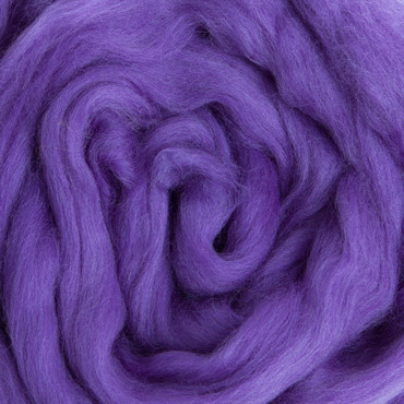 Merino Wool Top — Amethyst, By the Pound