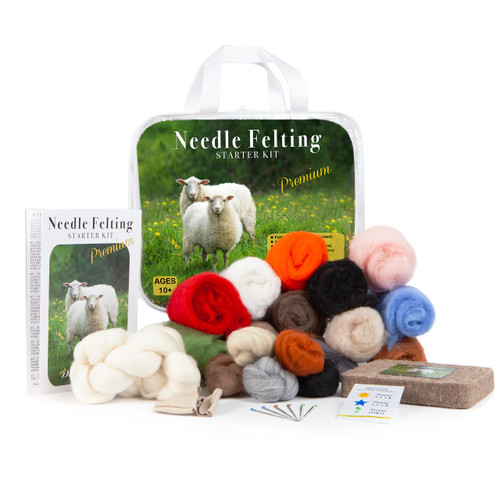 Complete needle felting kit