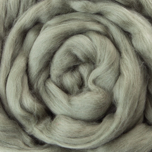 Merino Wool Top — Moss, By the Pound