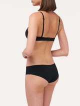 Balconette-BH in Schwarz aus Lycra_2