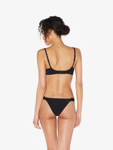 Brazilslip in Schwarz aus Lycra® und besticktem Tüll_2