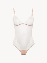 Body in Hellbeige und Puder mit Leavers Spitze_0