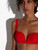 Bandeau-Bikinioberteil in Rot_3