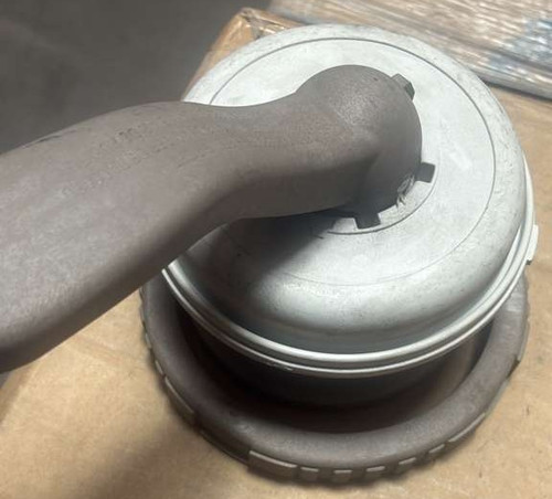 6-PORT VALVE HANDLE WITH LOCKING RING (NO FUNCTION STICKER)  REPLACEMENT IN WARM GRAY 8U (CLEARANCE ITEM)