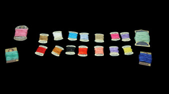Mega Set of Thread Cards - Set - Dolls House Miniature~12th Scale