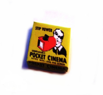 Pocket Cinema Box Dolls House Miniature - 12th Scale