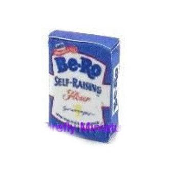 BeRo Self Raising Powder Pack - Miniature Food Pack - 12th Scale