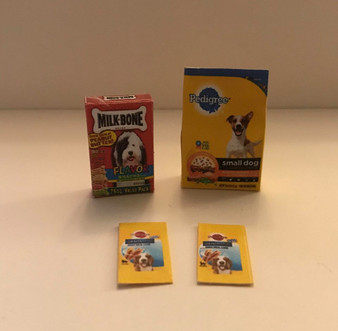 Everything for dog -Dog Treat Pack Set 3 for 1:12 scale miniature