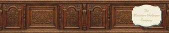 Ornate Wooden Wainscot