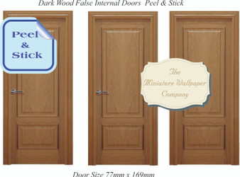 Dark Wood Internal False Door