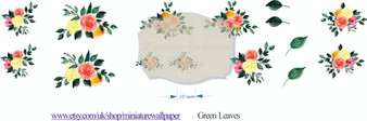 Green Leaves Decals
