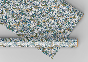 Corisande - Dollhouse Miniature Wallpaper - All Scales Available - Papers, Self Adhesive And Fabrics