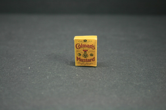 Colman's mustard Pack - Miniature Food Pack - 12th Scale