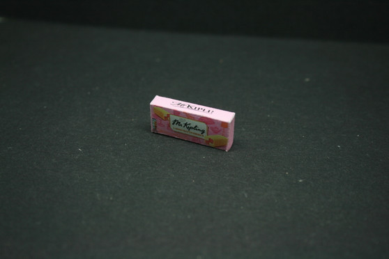 Mr Kipling Battenburgh Miniature Cake Box - 12th Scale