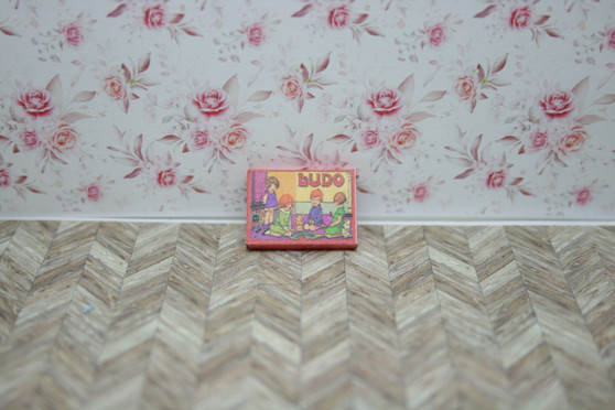Ludo Game Box Dolls House Miniature - 12th Scale