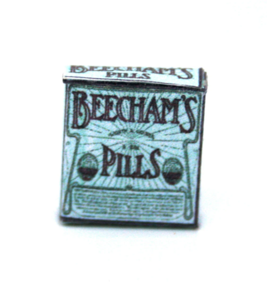 Beechams pills ~ Dolls House Miniature ~ 12th Scale