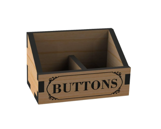 Button Sales Display Kit - Dolls House Miniature - 12th Scale