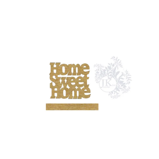Home Sweet Home Word Decoration - 12th Scale