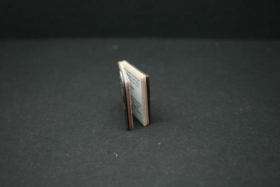 Miniature Book - Vampire Book 3 - 1:12 scale miniature