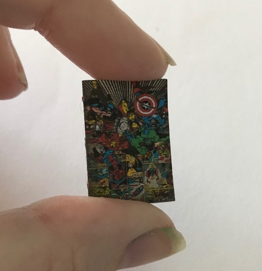 Miniature Comic Book -Spider Man - 1:12 scale miniature