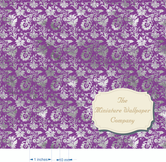 Purple and Silver Flowers Download