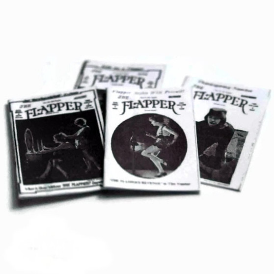 Miniature Book - Flapper Magazines - 1:12 scale miniature