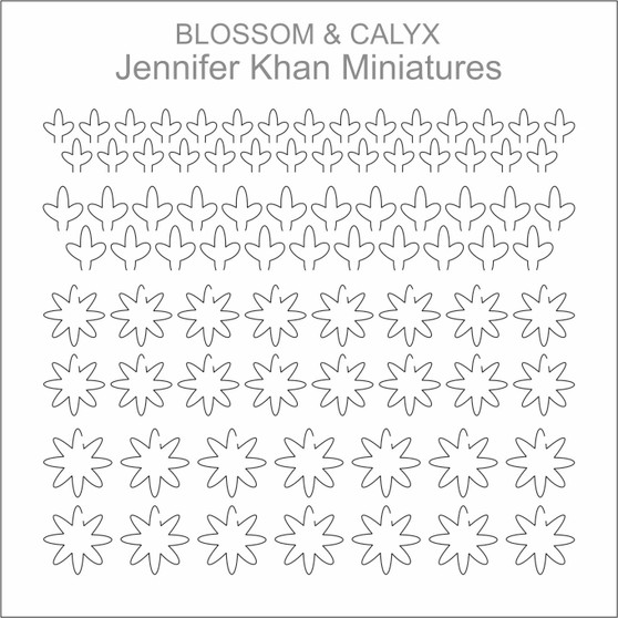 Blossom & Calyx Laser Cut Flower Sheets